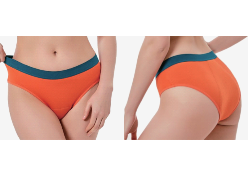 Teens Colour-Block Period Briefs - Image 2